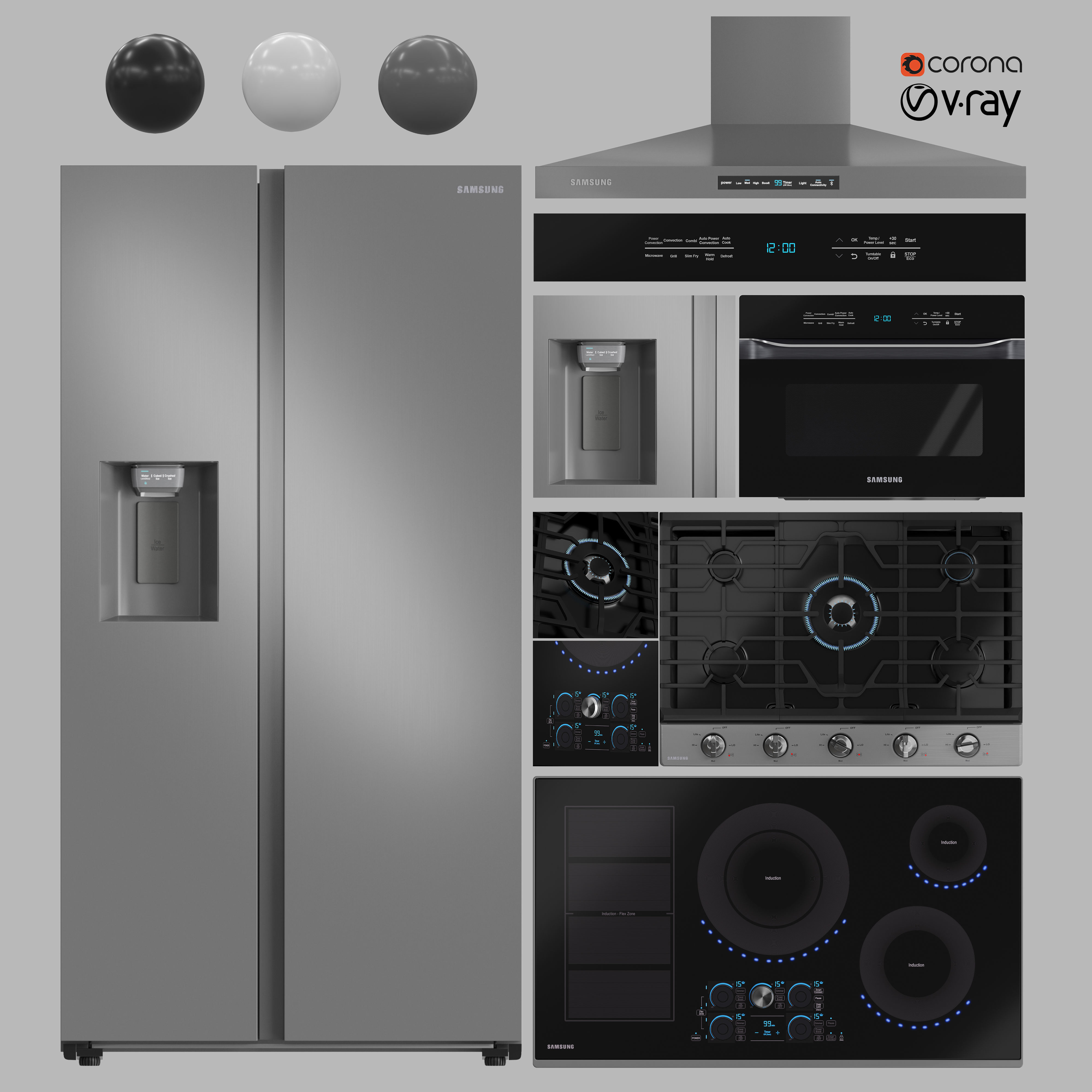 Appliance Collection SAMSUNG 3D model_2