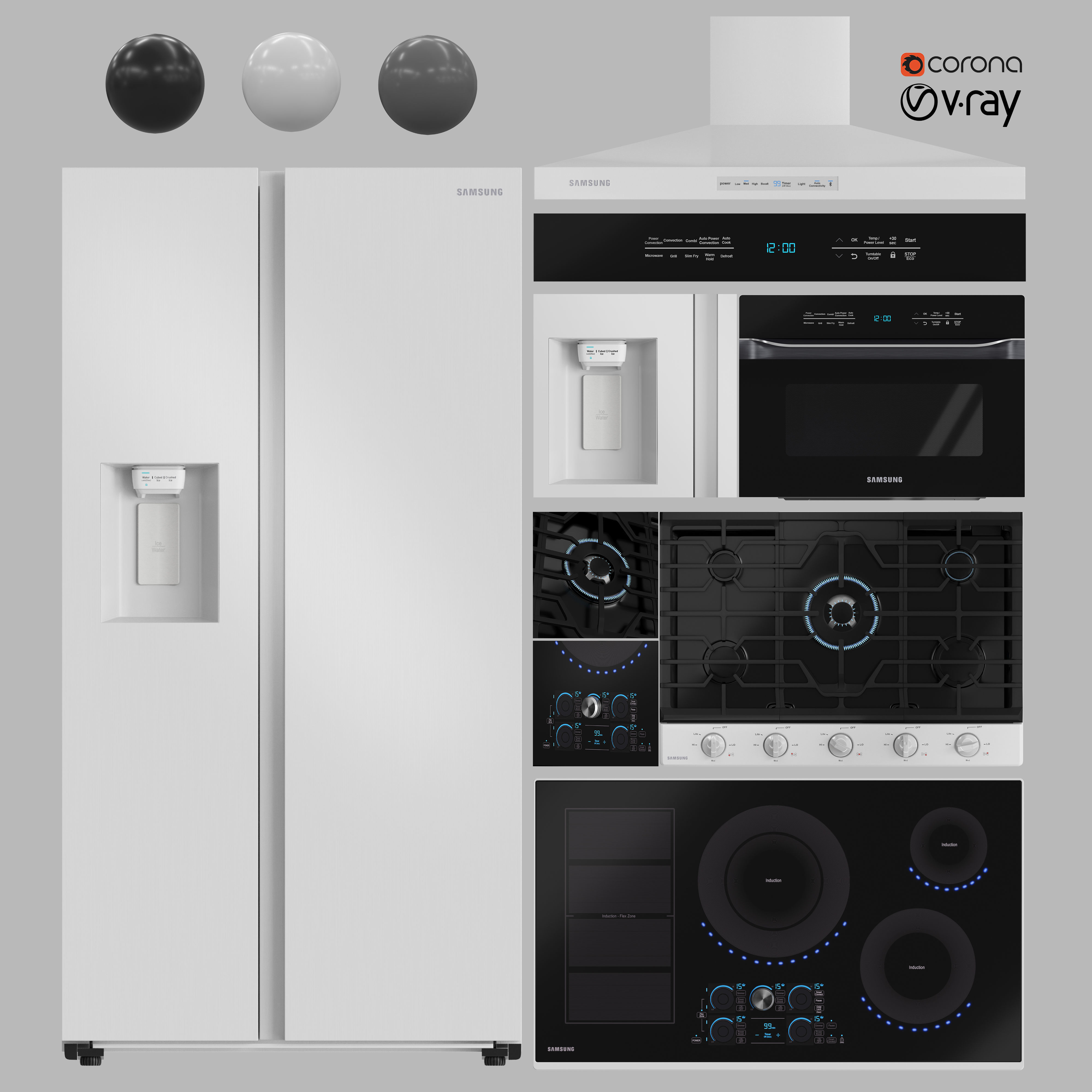 Appliance Collection SAMSUNG 3D model_1