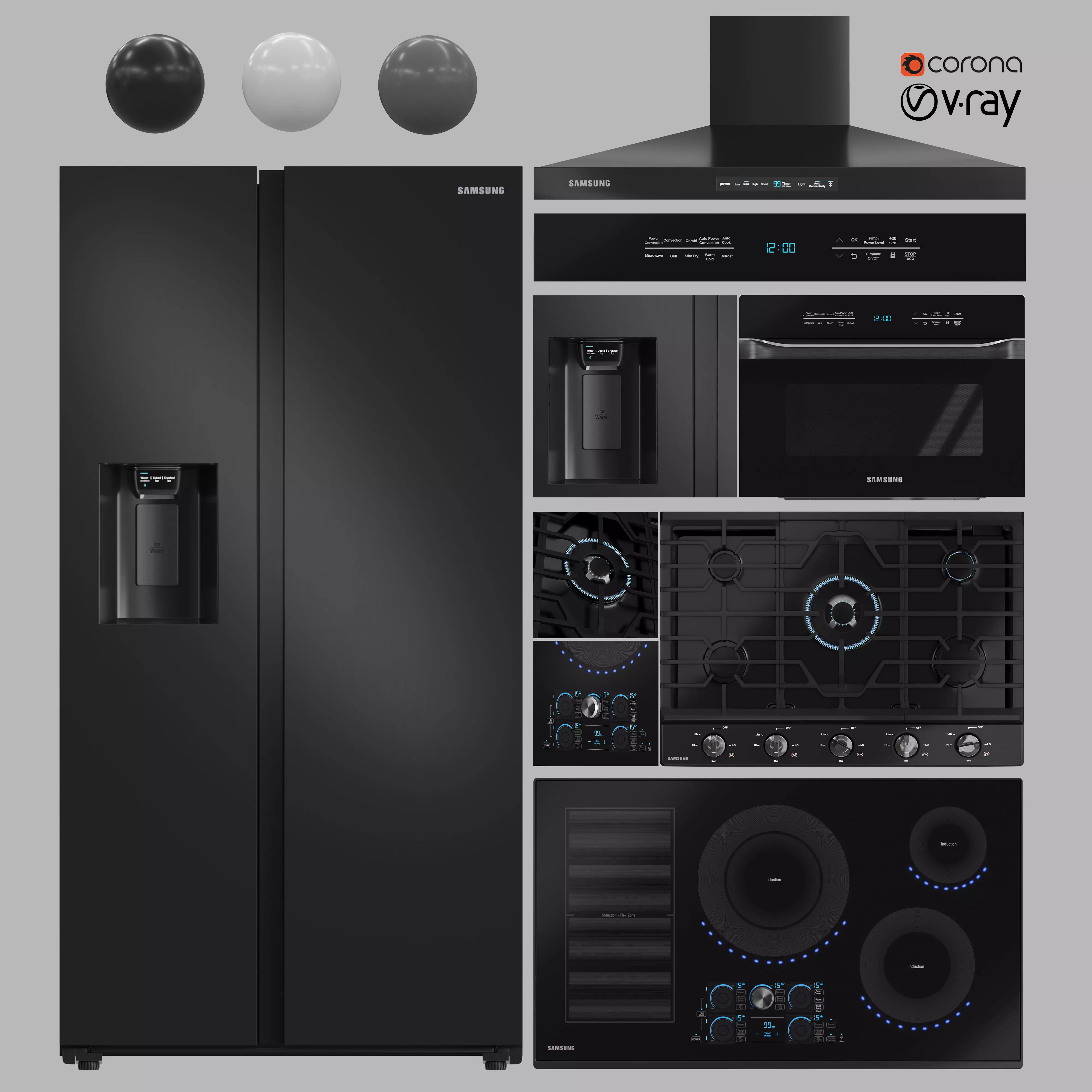 Appliance Collection SAMSUNG 3D model_0