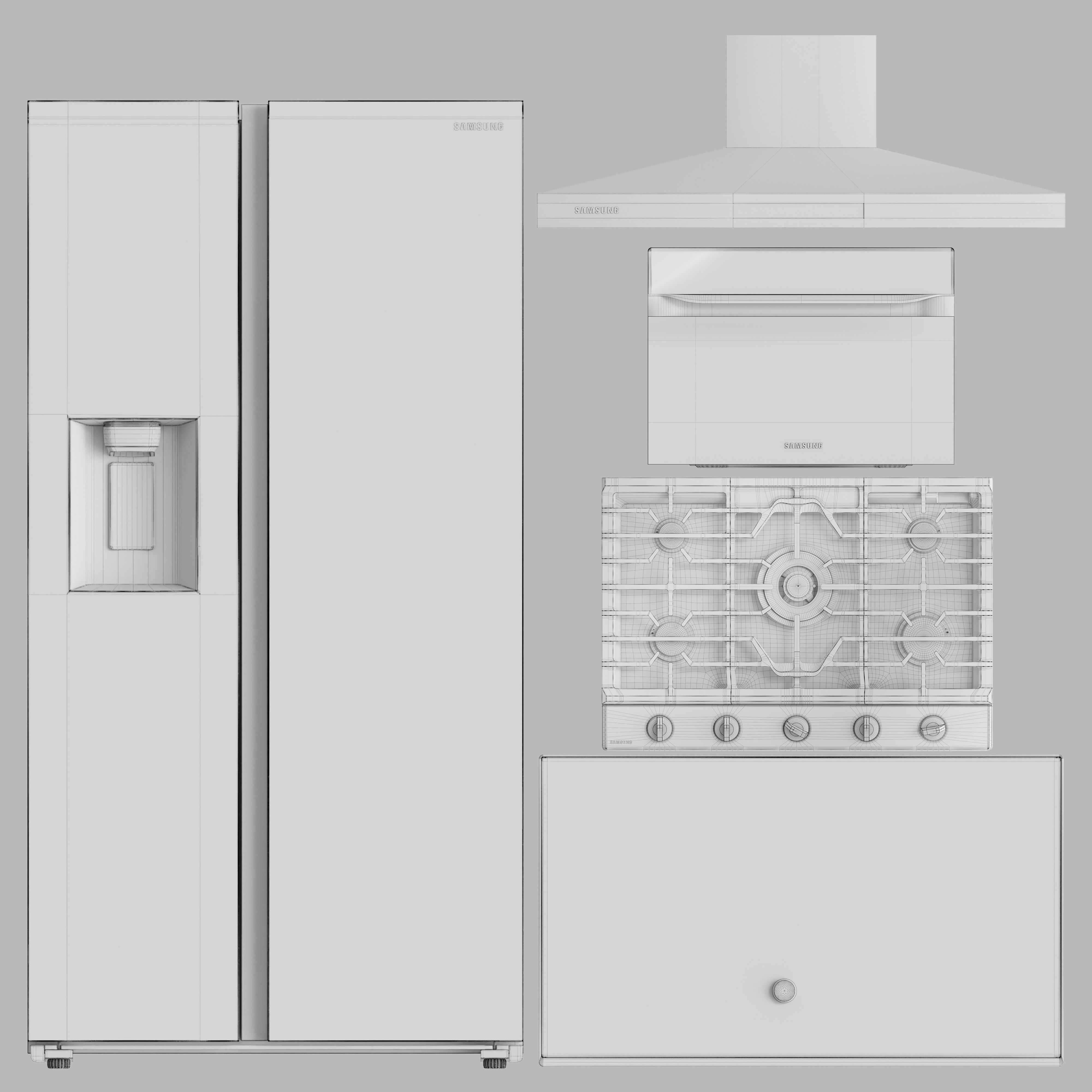 Appliance Collection SAMSUNG 3D model_3