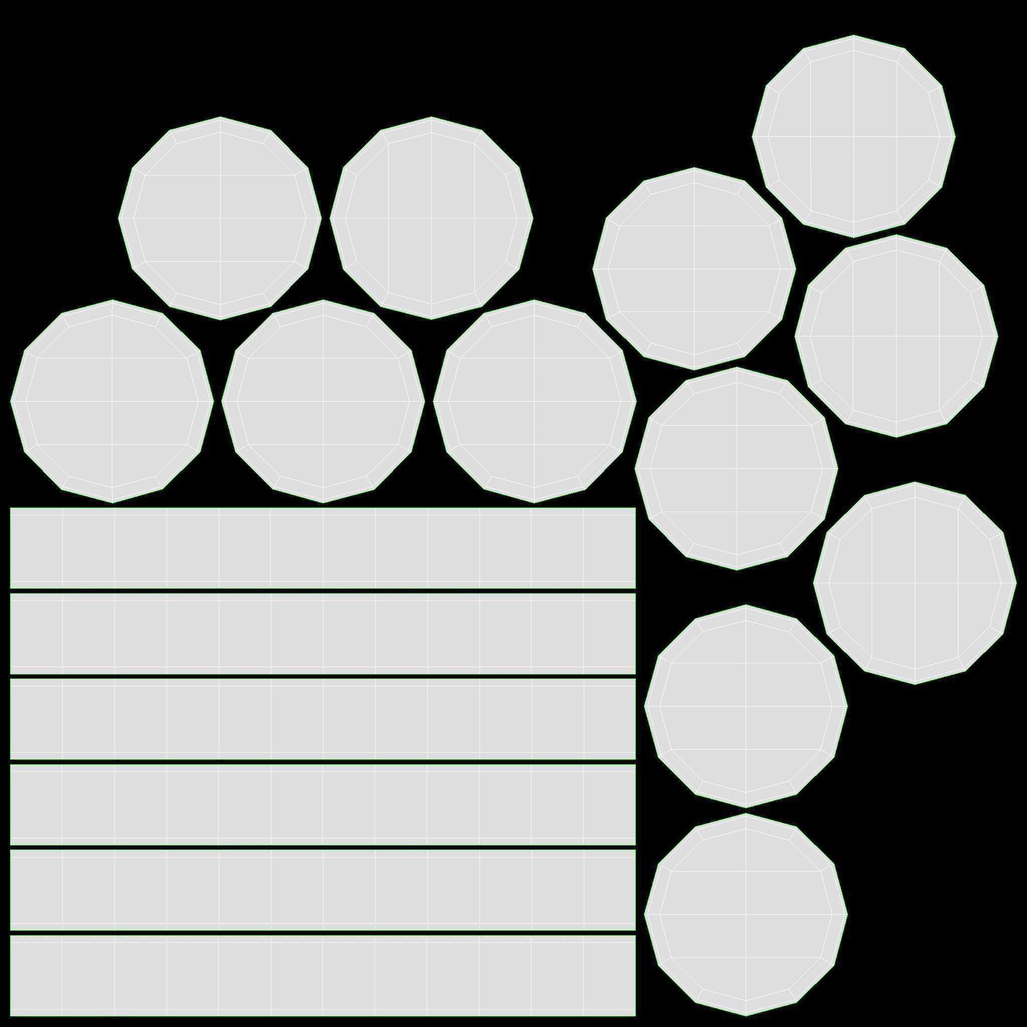 Garden sofa Stella 3D model_9