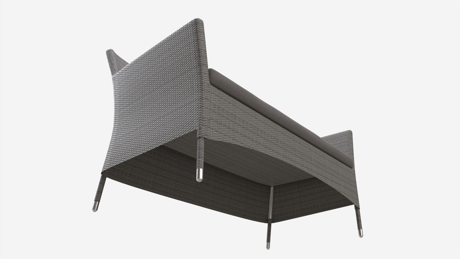 Garden sofa Waters 3D model_2