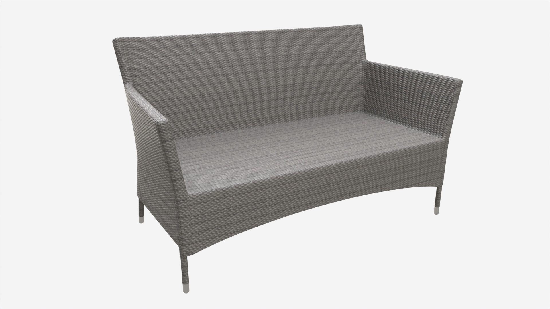 Garden sofa Waters 3D model_4
