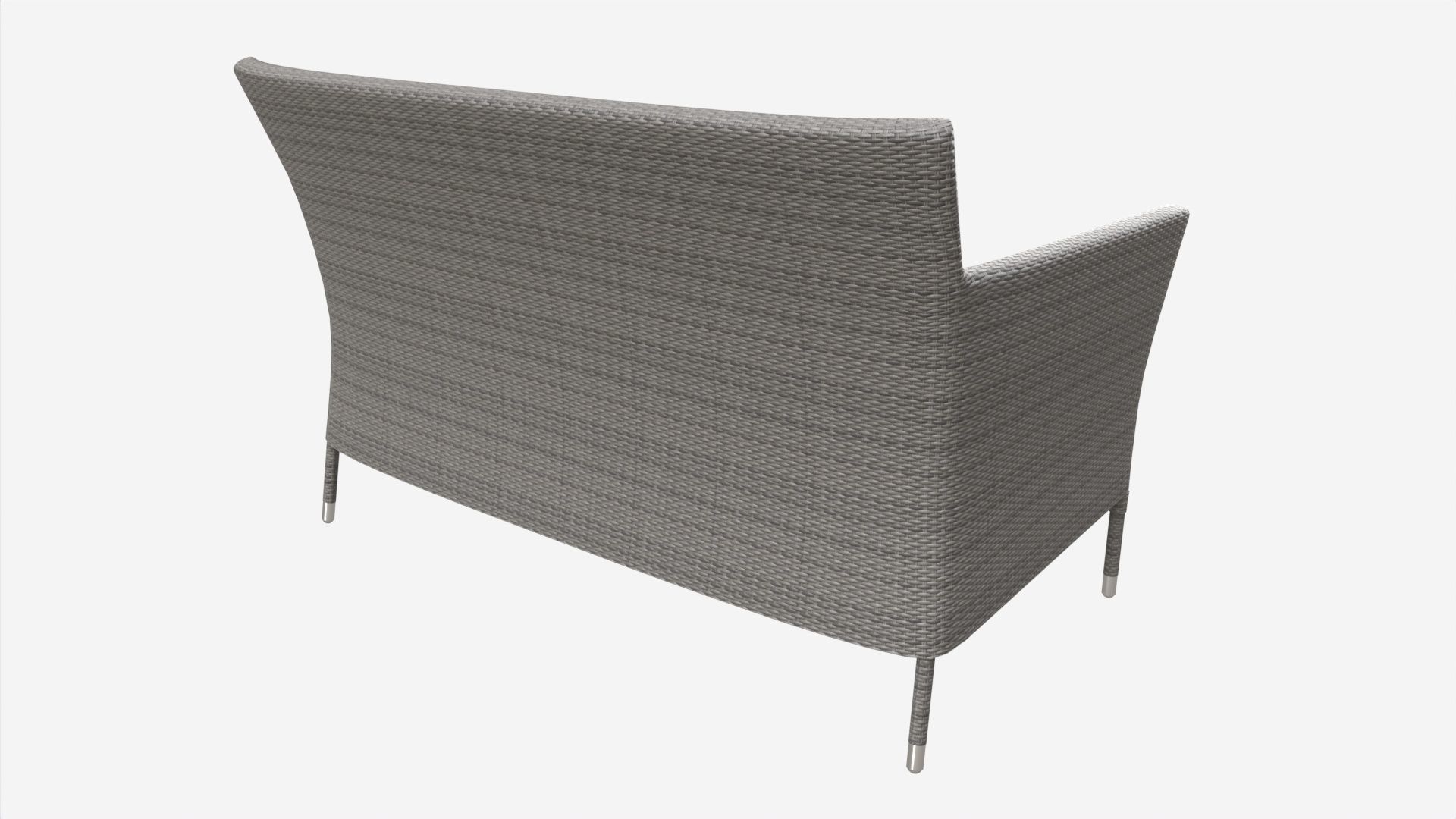 Garden sofa Waters 3D model_1