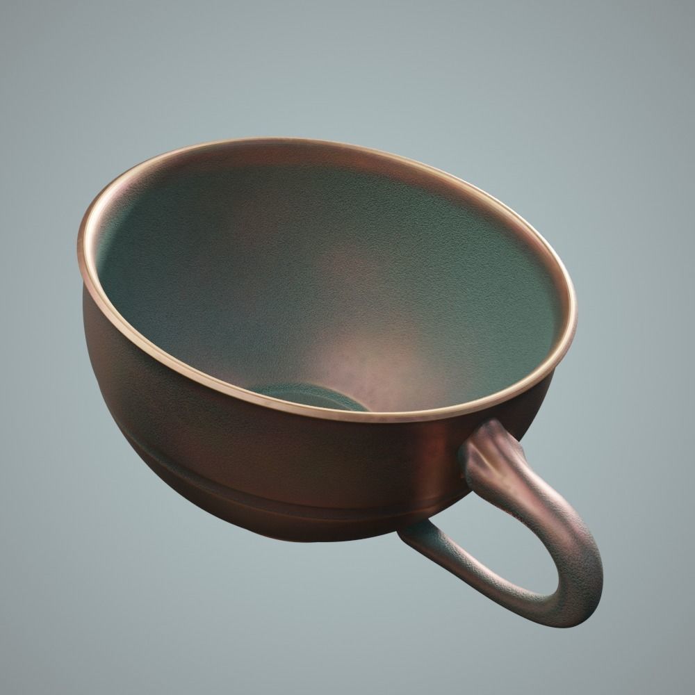 Cup Decorative - 3D Model to print Free Download Free 3D print model_2