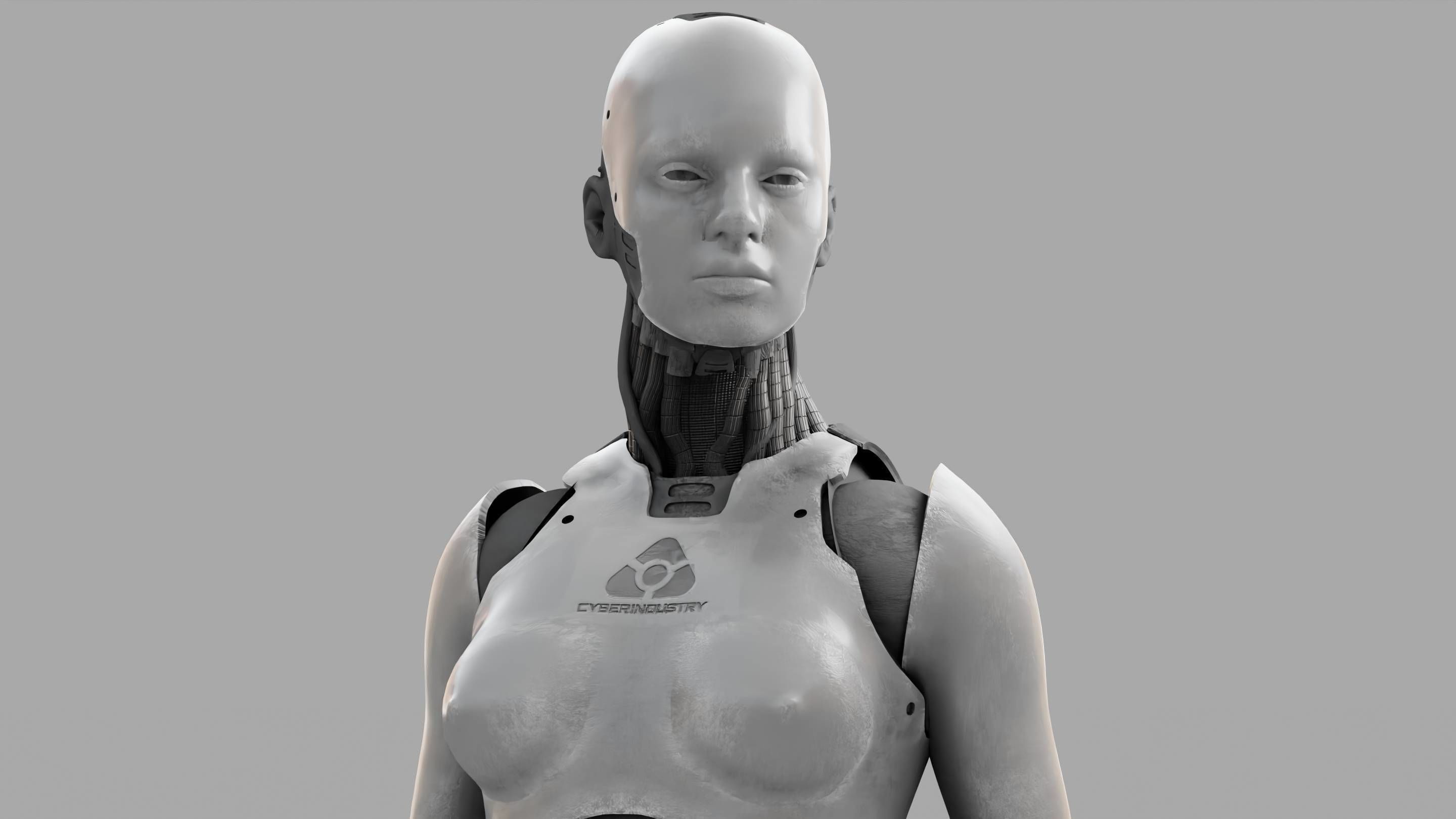 HUMANOID M2000  rigged character  3D model_28