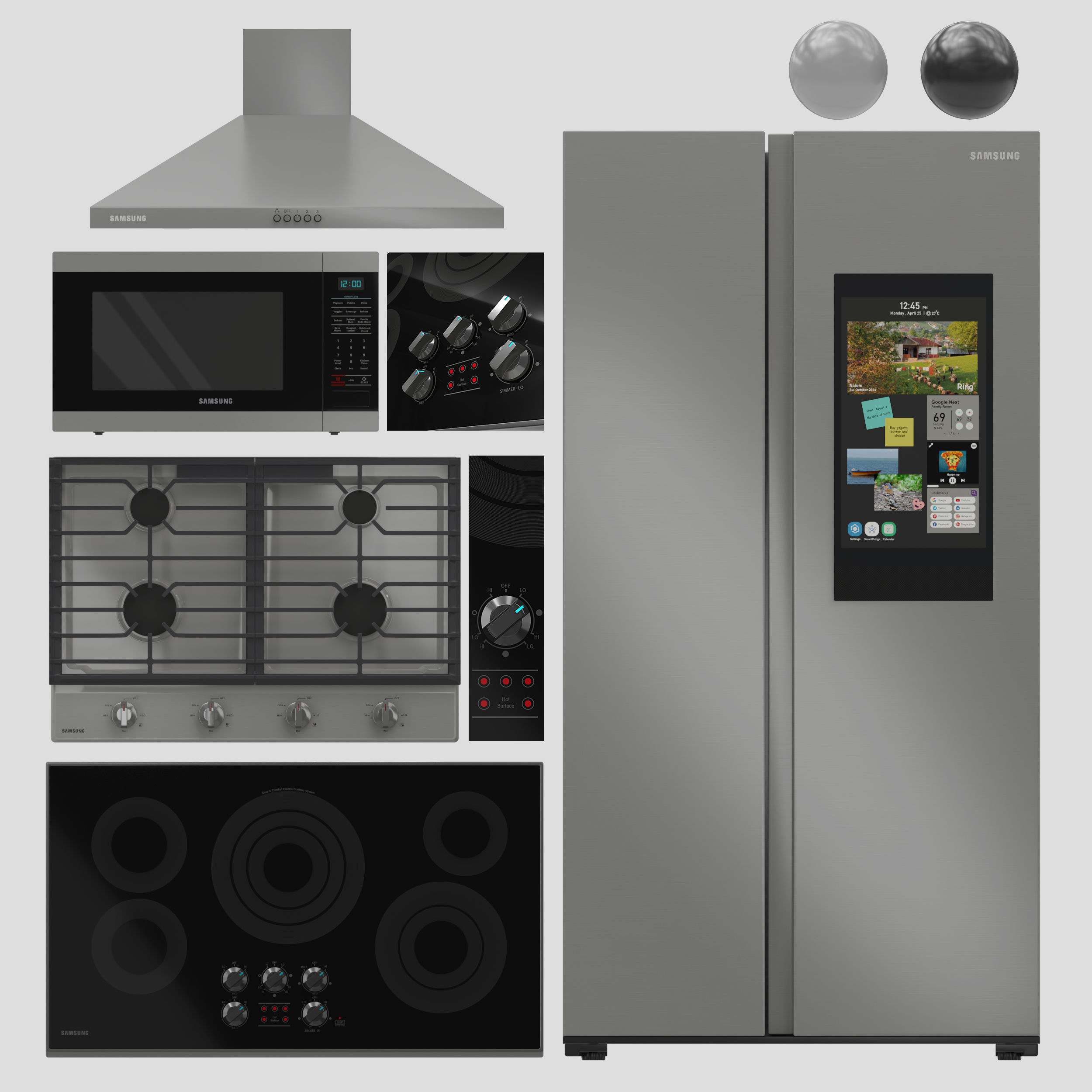 Appliance Collection SAMSUNG vol02 3D model_1