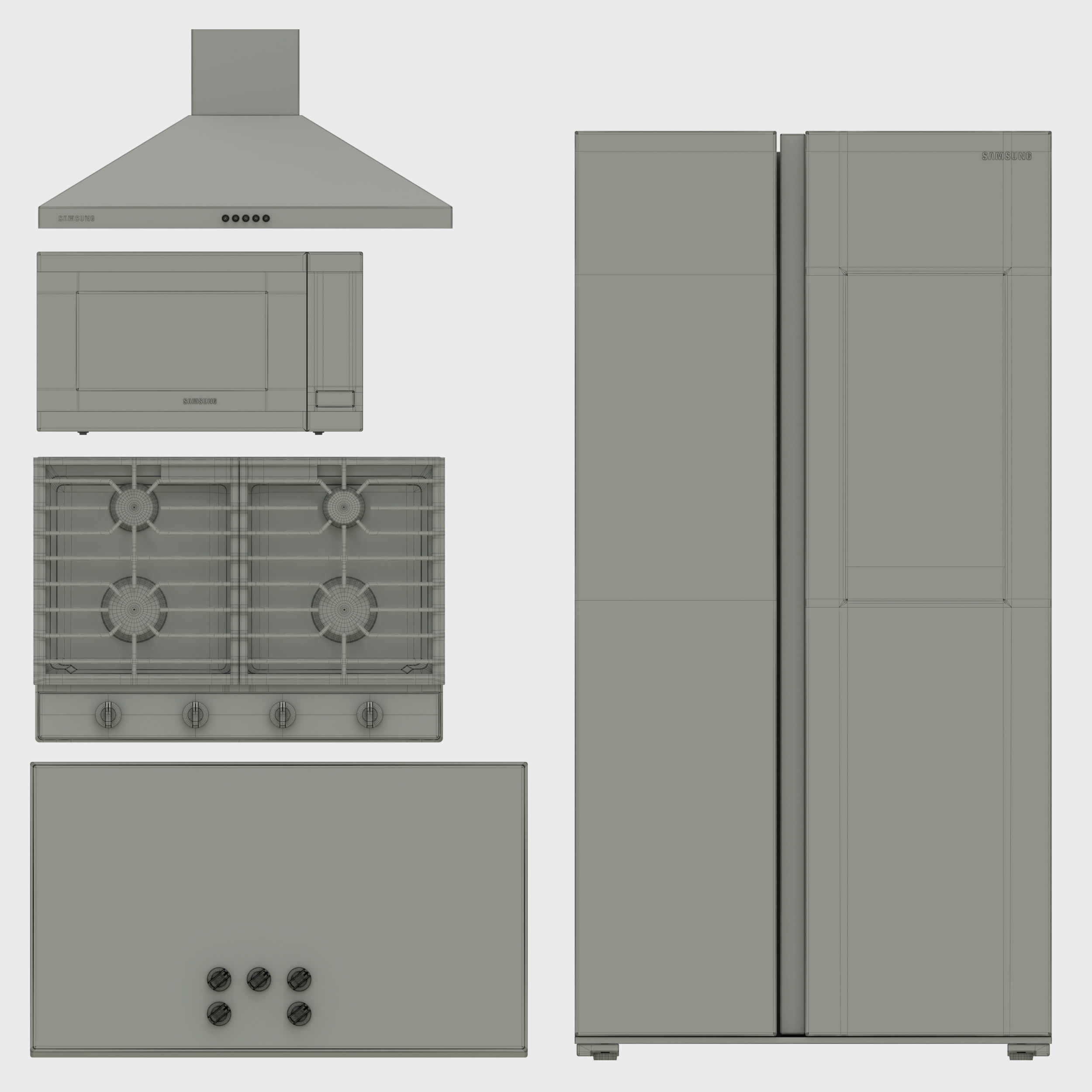 Appliance Collection SAMSUNG vol02 3D model_4