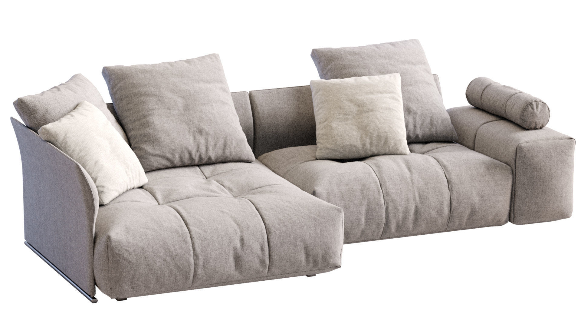 Sofa Pixel By Saba 3D model_4