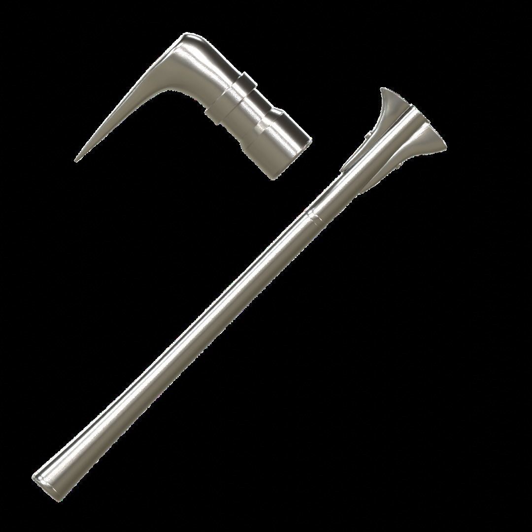Beskar Hammer 3D print model_5