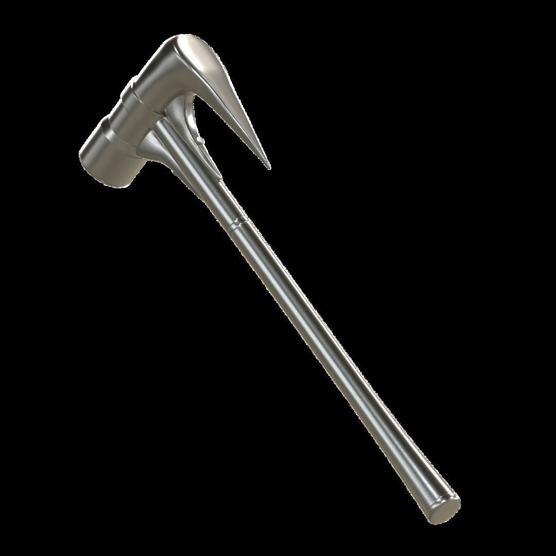 Beskar Hammer 3D print model_3
