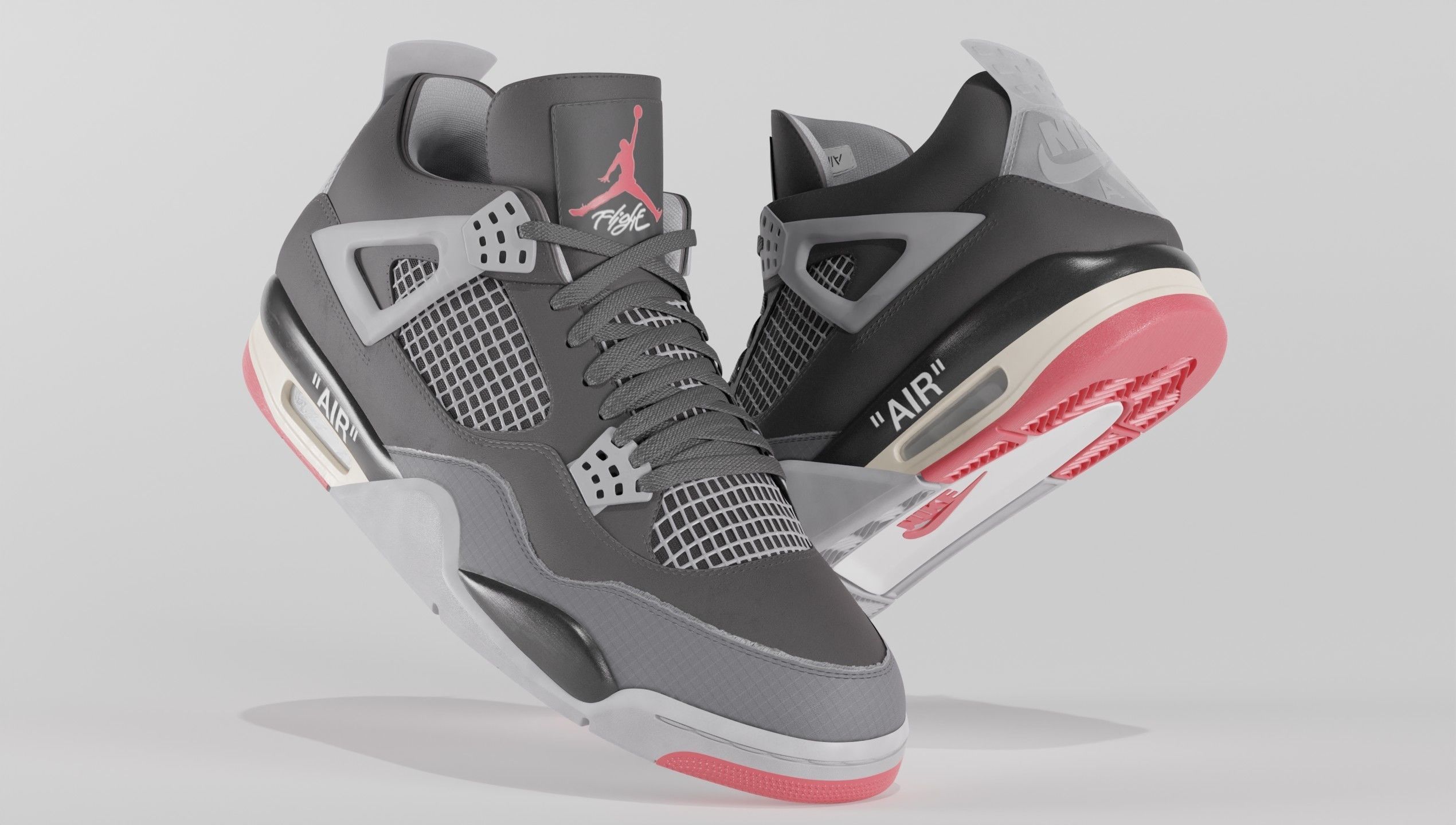 off white blue jordan 4