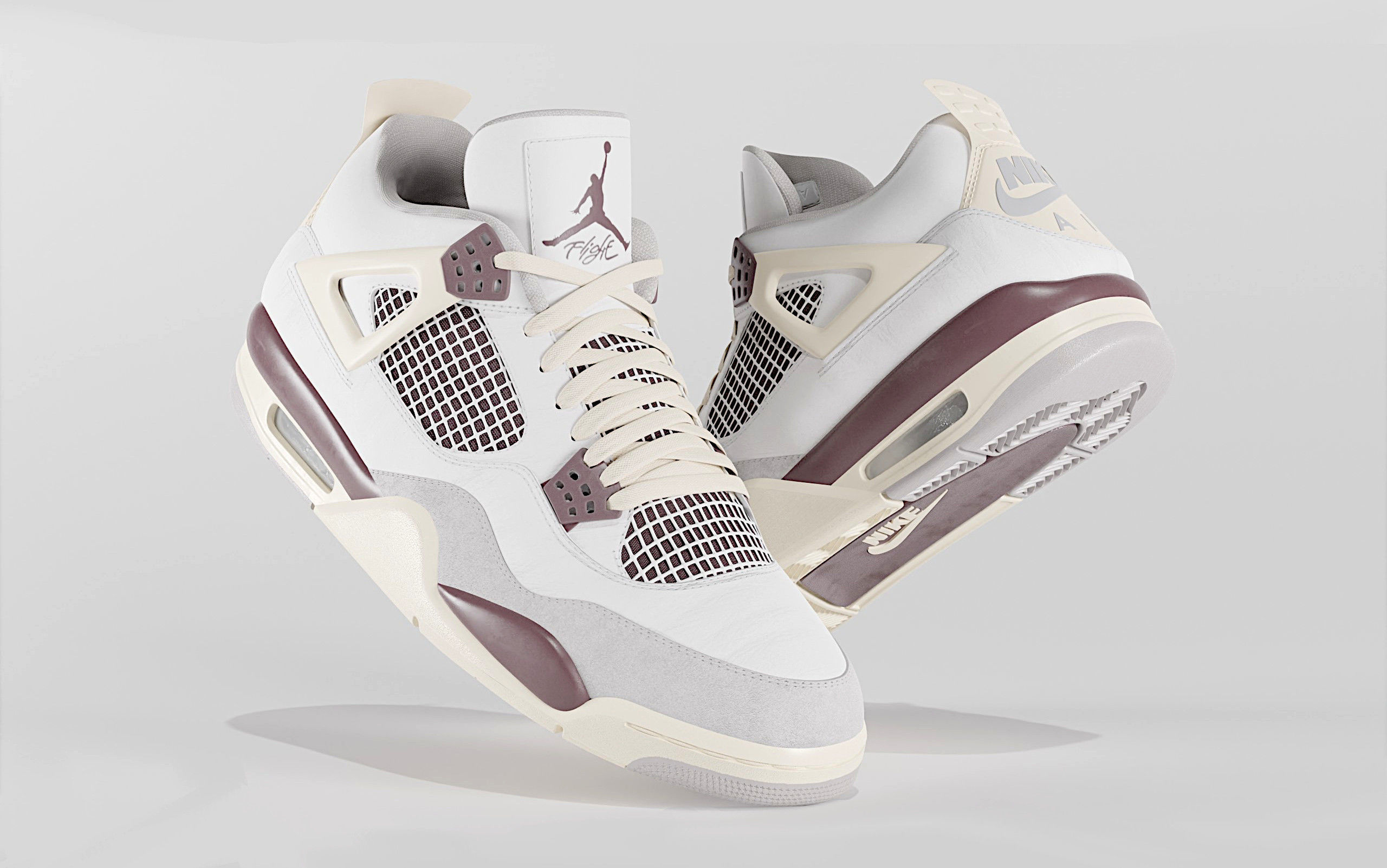 Jordan 4 Nike Air Pack  3D Model Collection_13