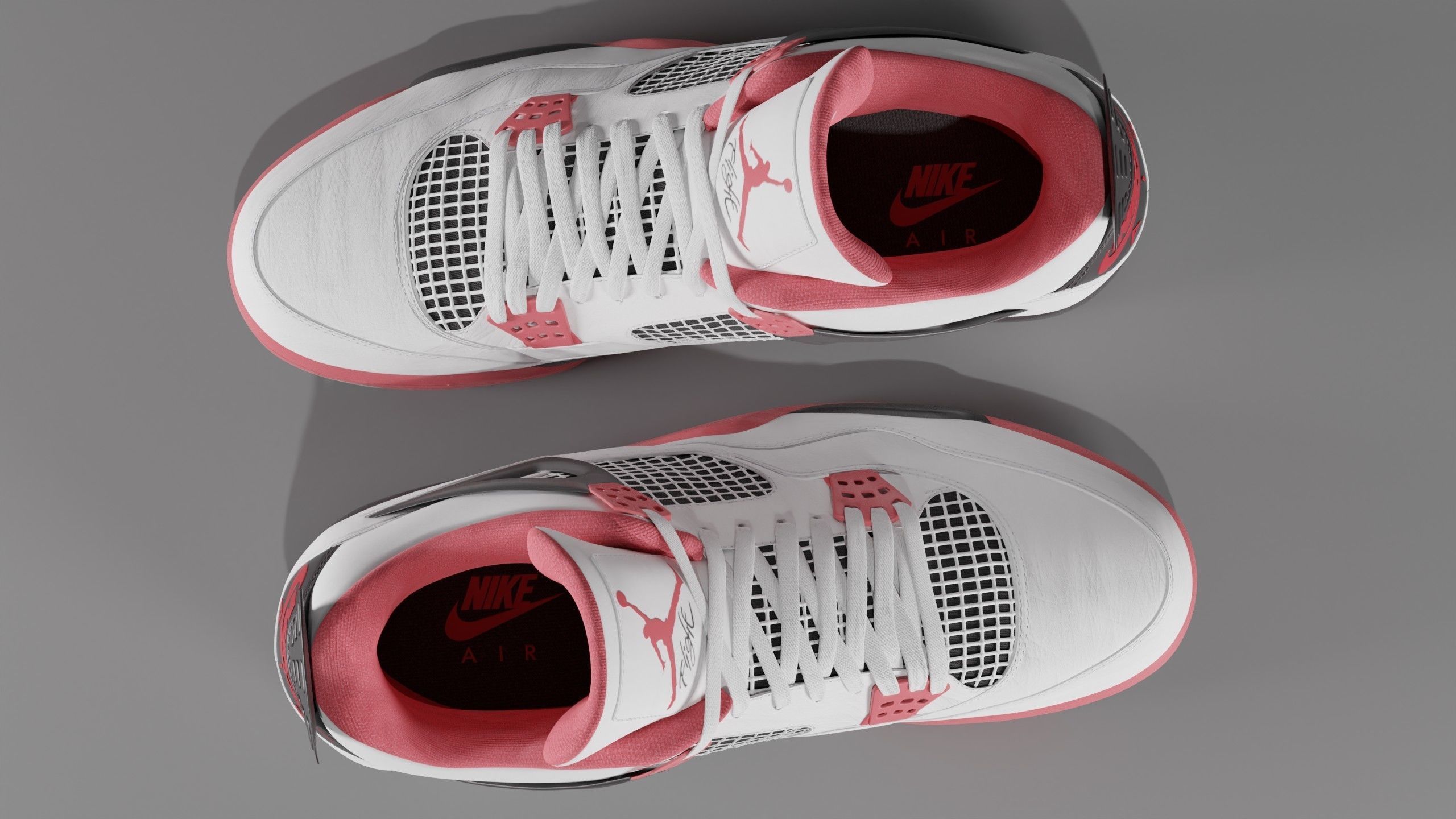 Jordan 4 Nike Air Pack  3D Model Collection_12