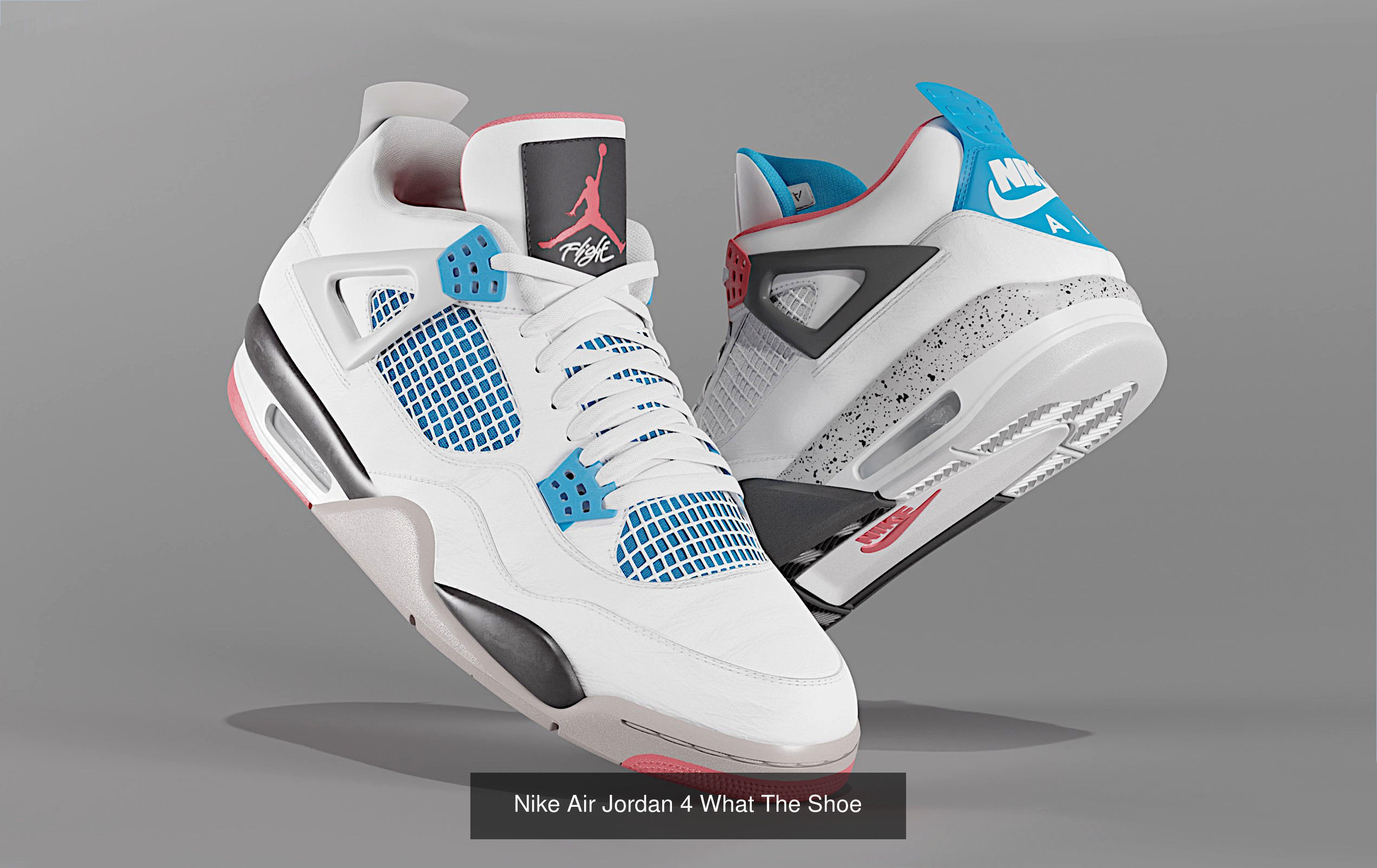 Jordan 4 Nike Air Pack  3D Model Collection_1