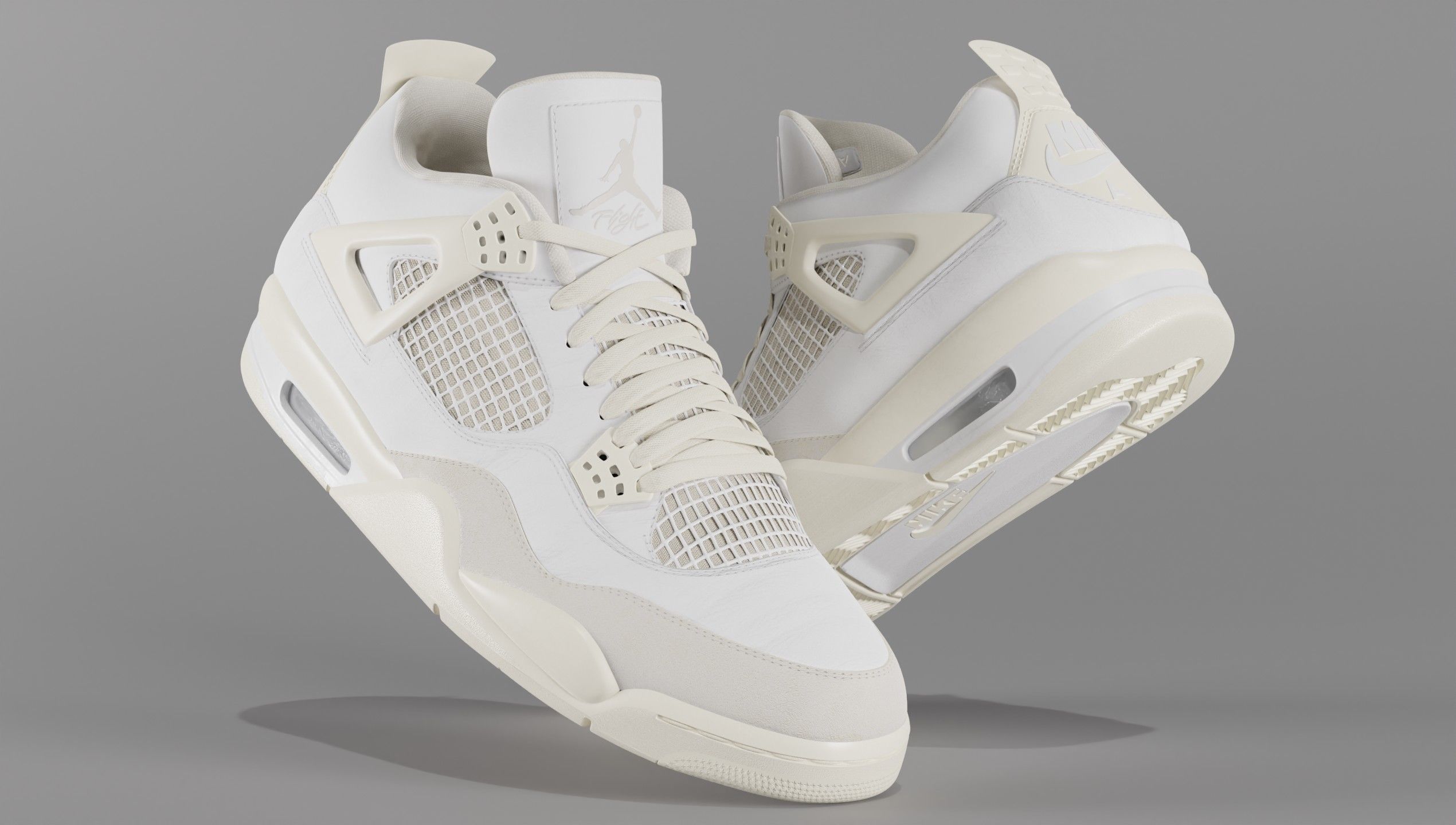Jordan 4 Nike Air Pack  3D Model Collection_32