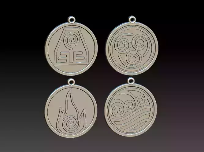 ATLA The Last Airbender All Four Elements