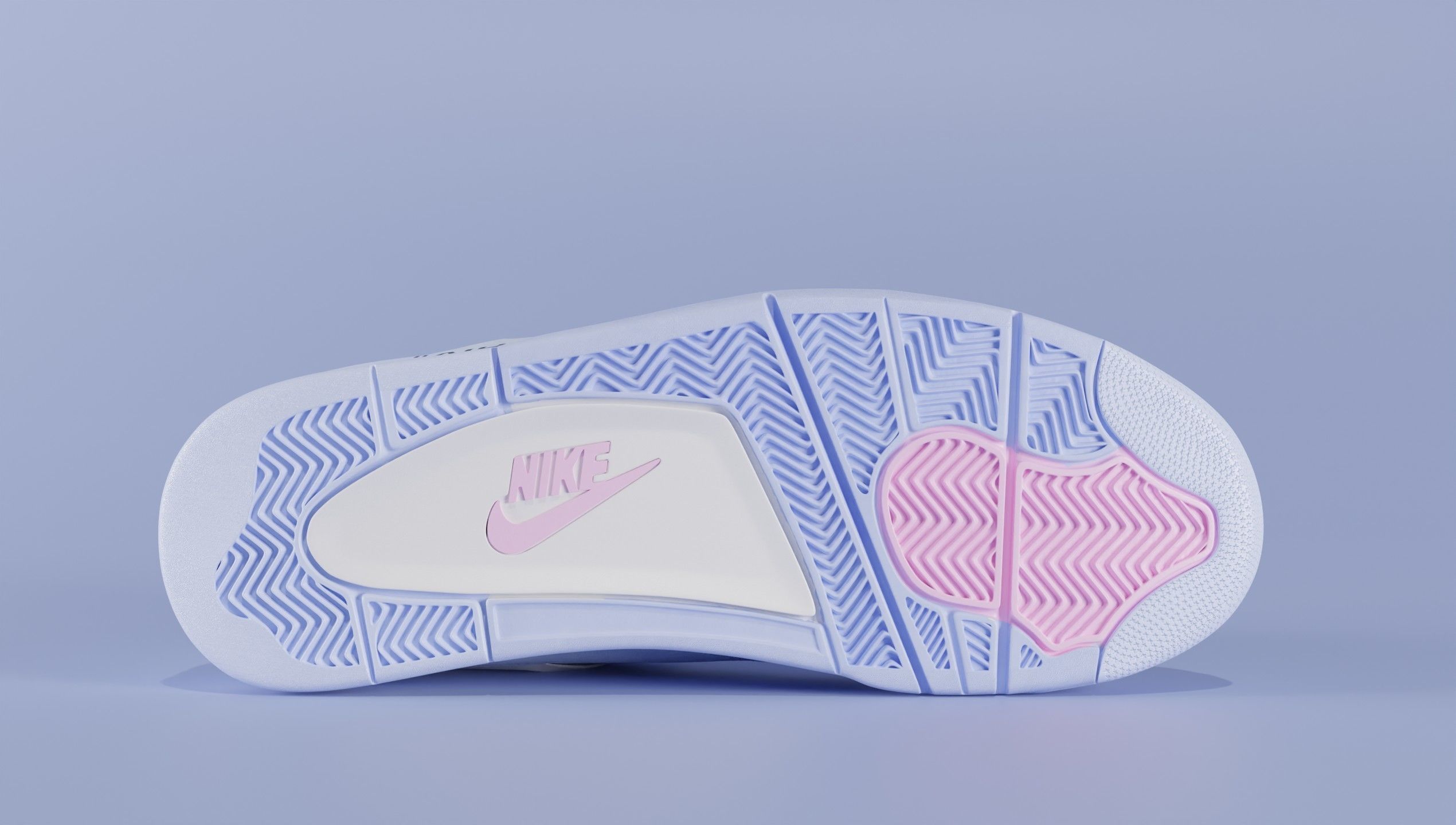 Jordan 4 Retro Complete Pack 3D Model Collection_54