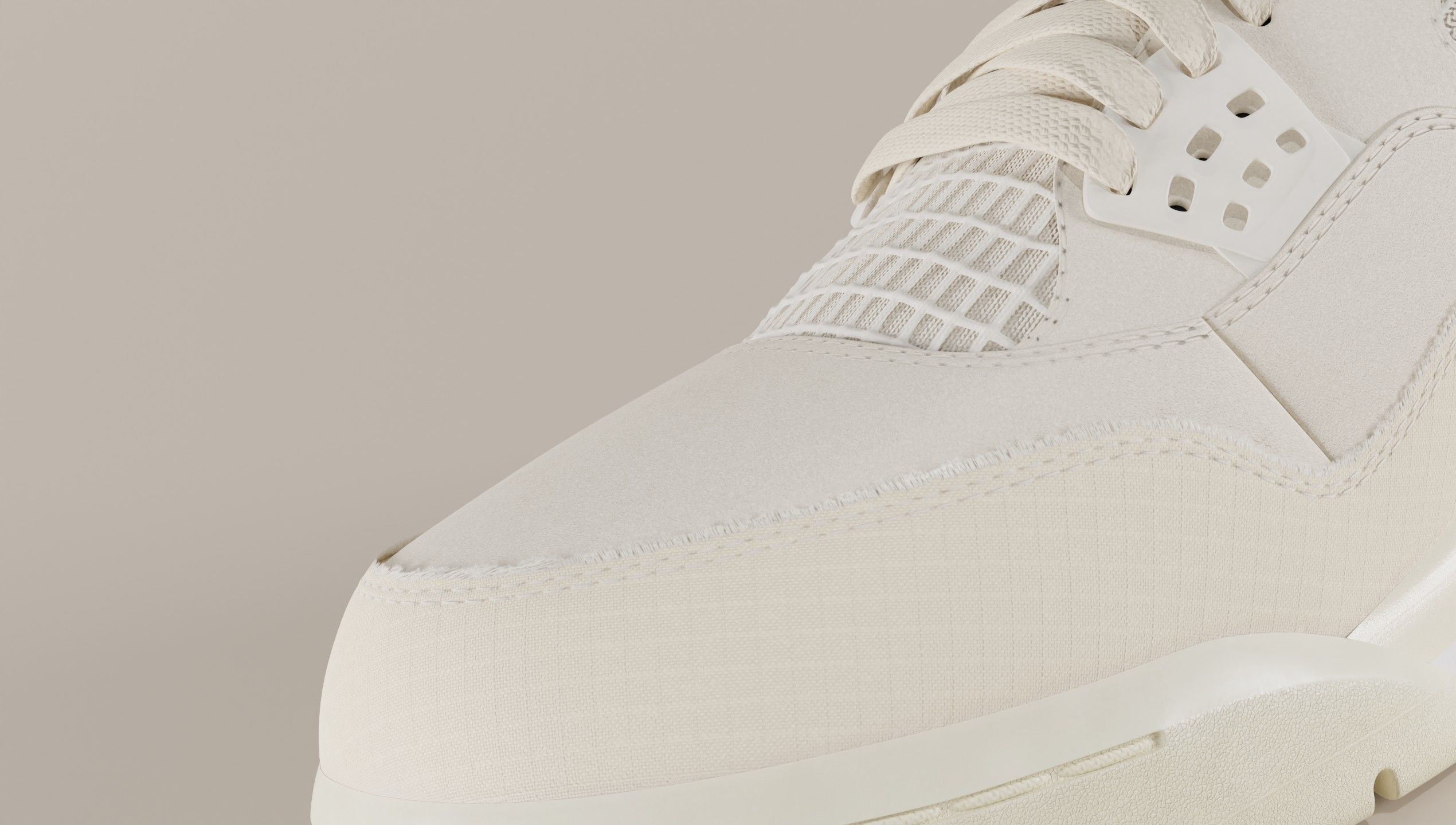 Jordan 4 Retro Complete Pack 3D Model Collection_30