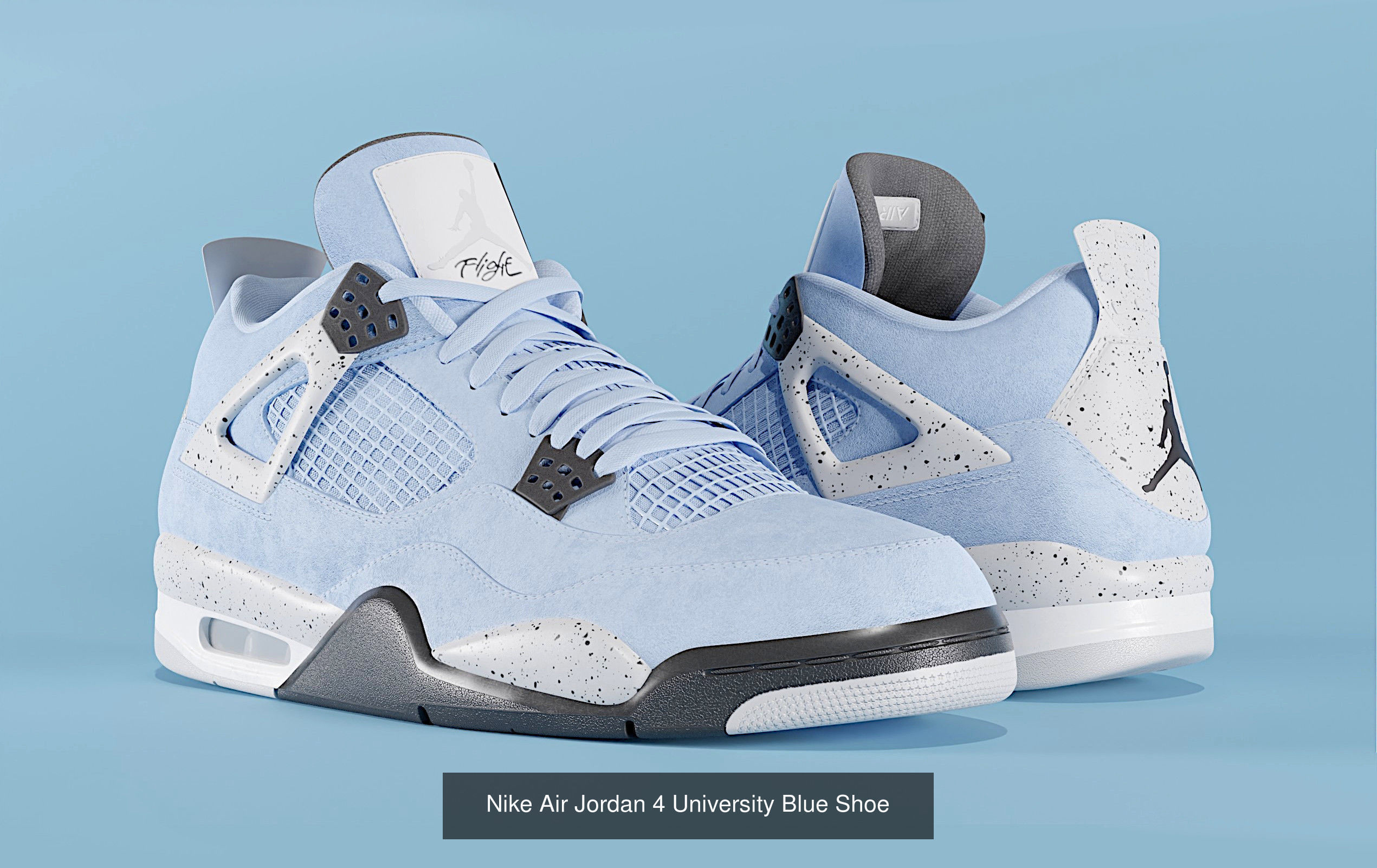 Jordan 4 Retro Complete Pack 3D Model Collection_7
