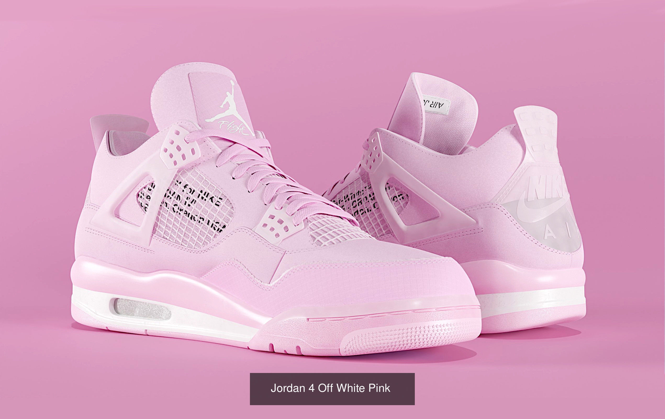 Jordan 4 Retro Complete Pack 3D Model Collection_18