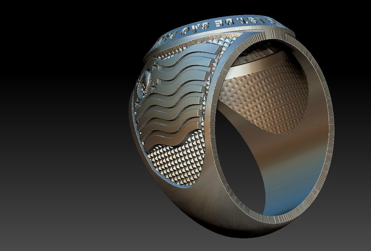 Policia Militar de Sao Paulo - Forca Tatica Ring 3D print model_15