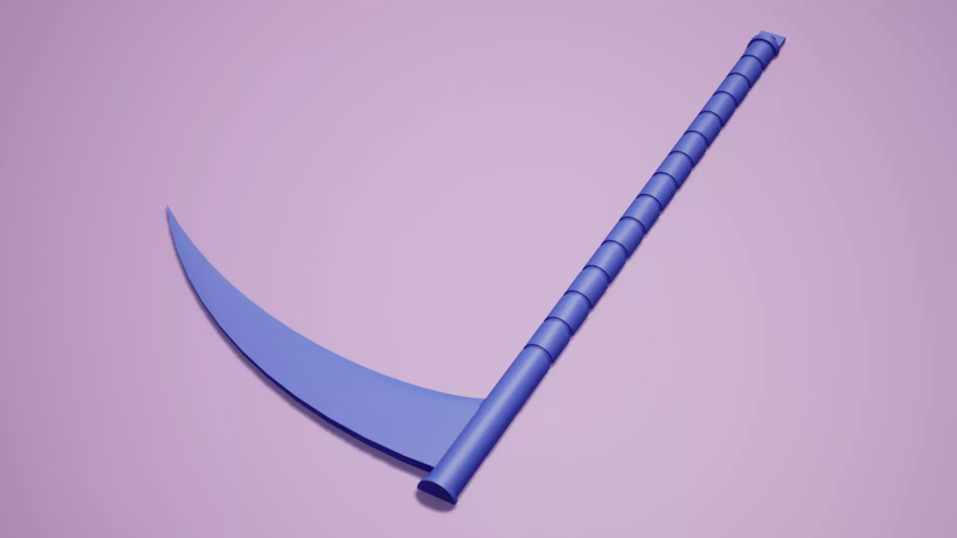 kama weapon 3d print  3D print model_0