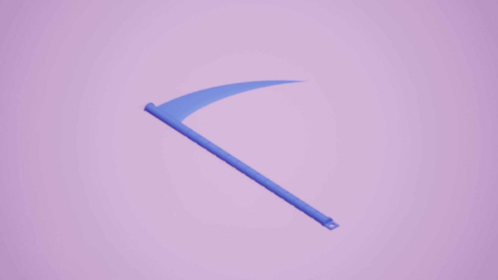 kama weapon 3d print  3D print model_2