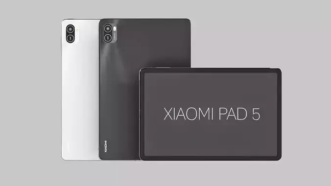Xiaomi Pad 5 Tablet 3D model