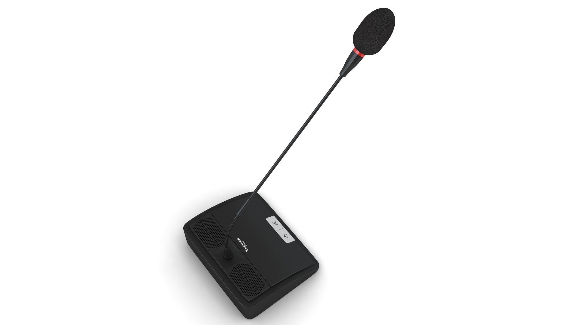 Conference System Microphone 3D model_3