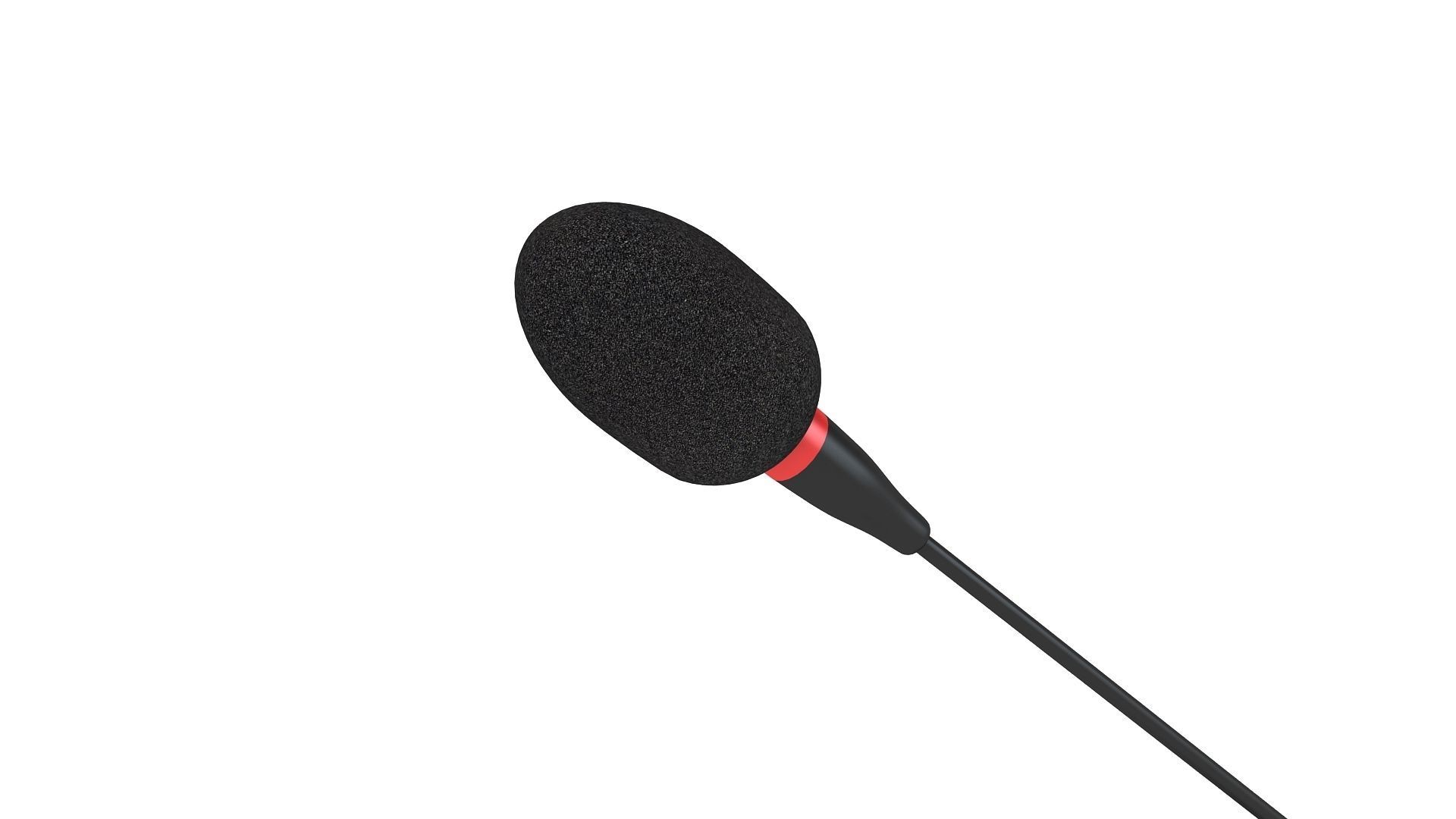 Conference System Microphone 3D model_7