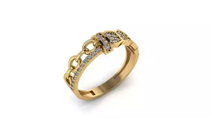 wedding Ring cocktail gemstone printable collection B 005