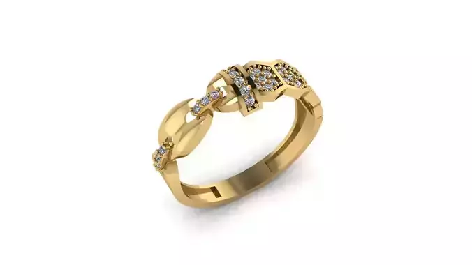 wedding Ring cocktail gemstone printable collection B 006