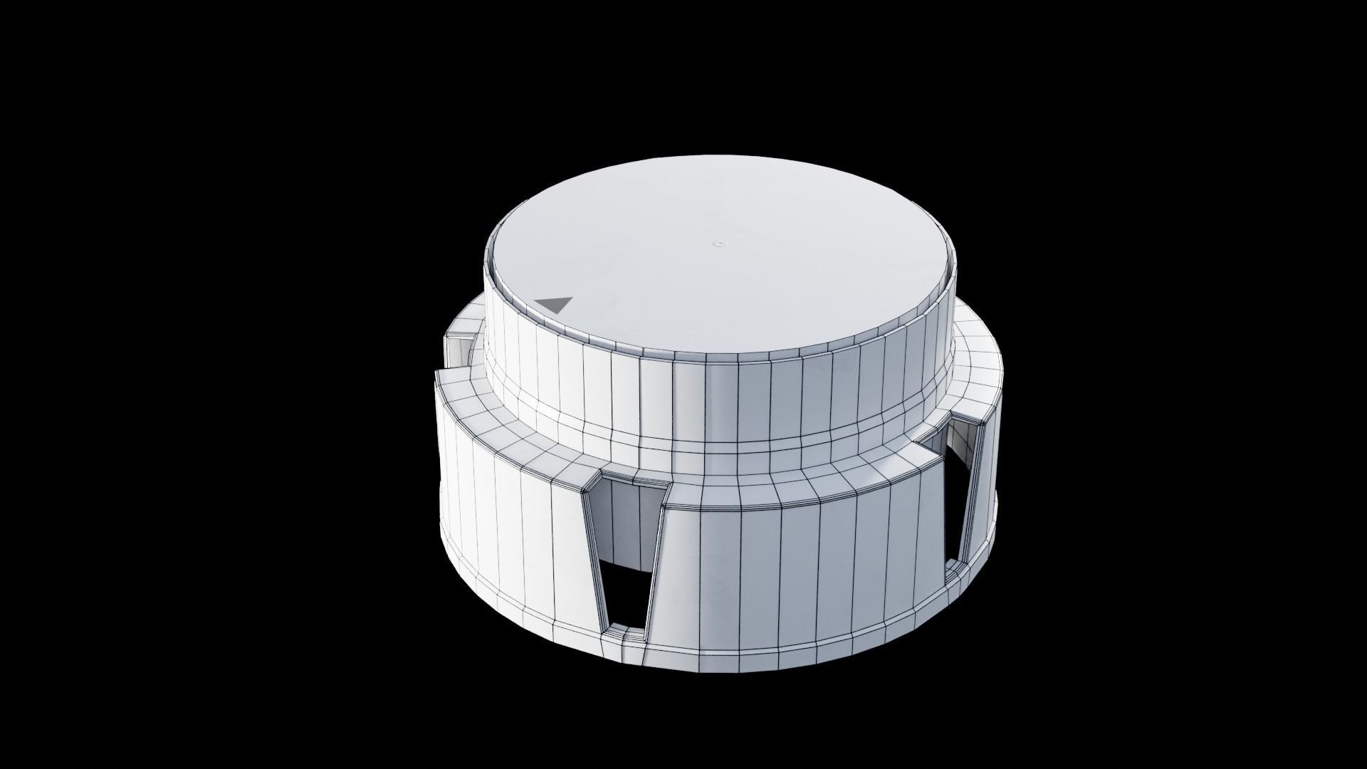 Detailed Blank Pill Bottle 4K 3D model_9