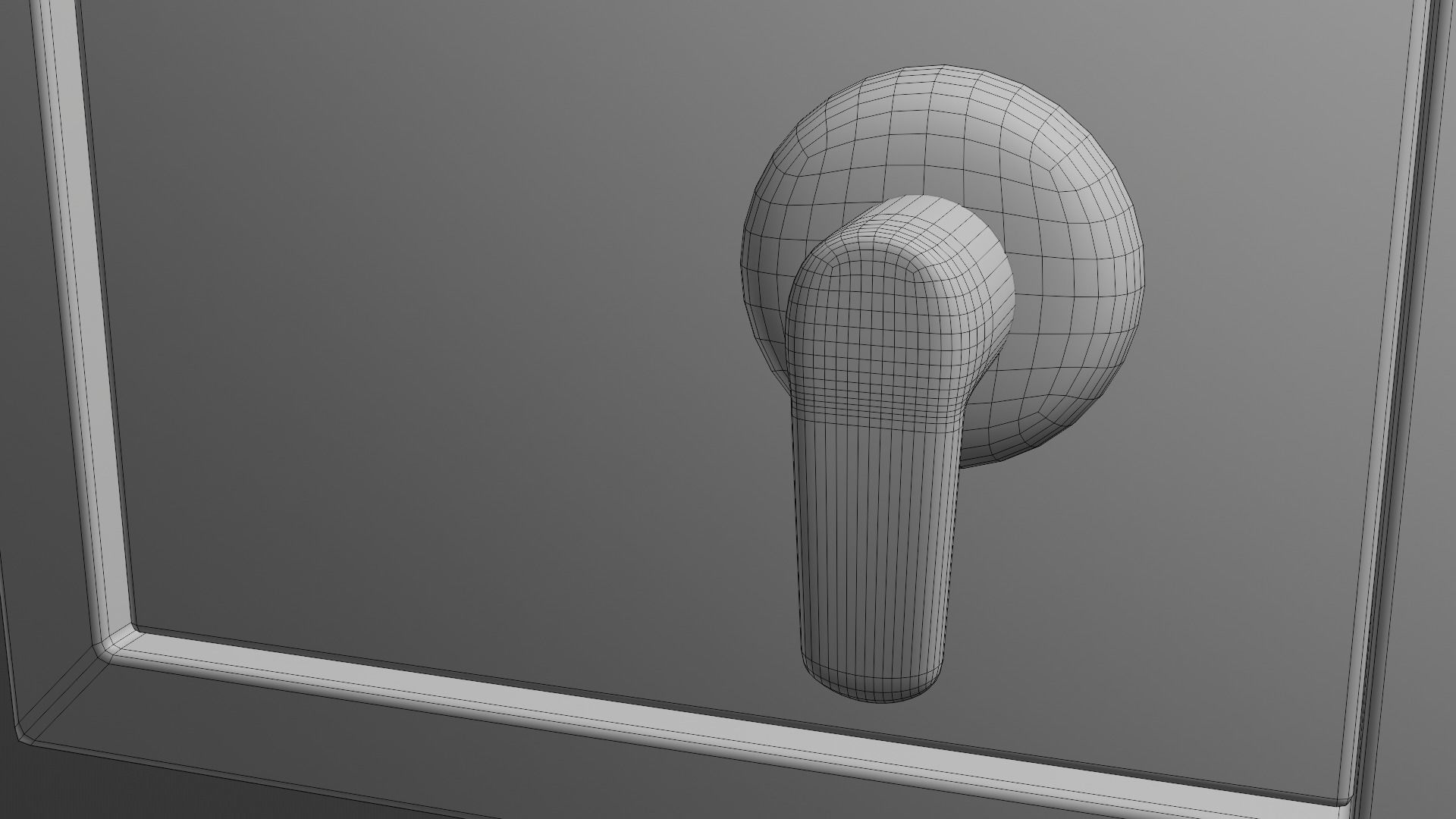 Simple Safe Low-poly 3D model_14