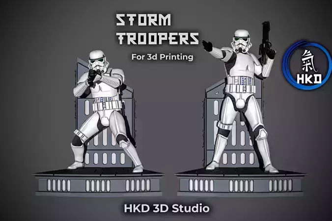 Storm Trooper Fanart - Star Wars 3D print model