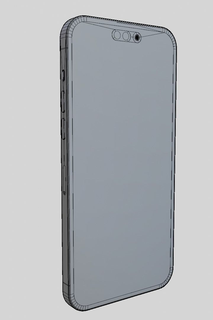 iPhone 14 pro 3D model Free 3D model_4