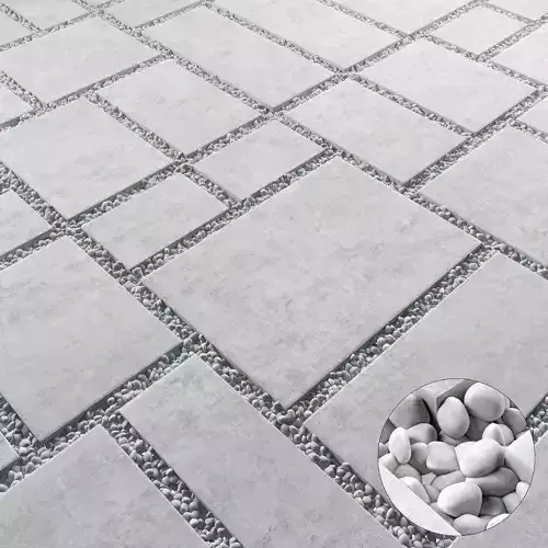Paving tile pebble n9