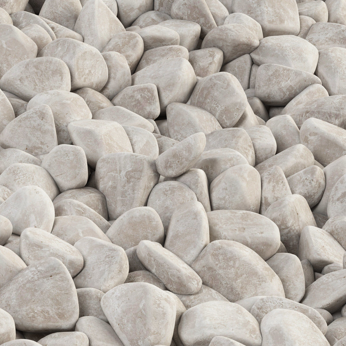 Gravel Low decorative n4 3D model_7