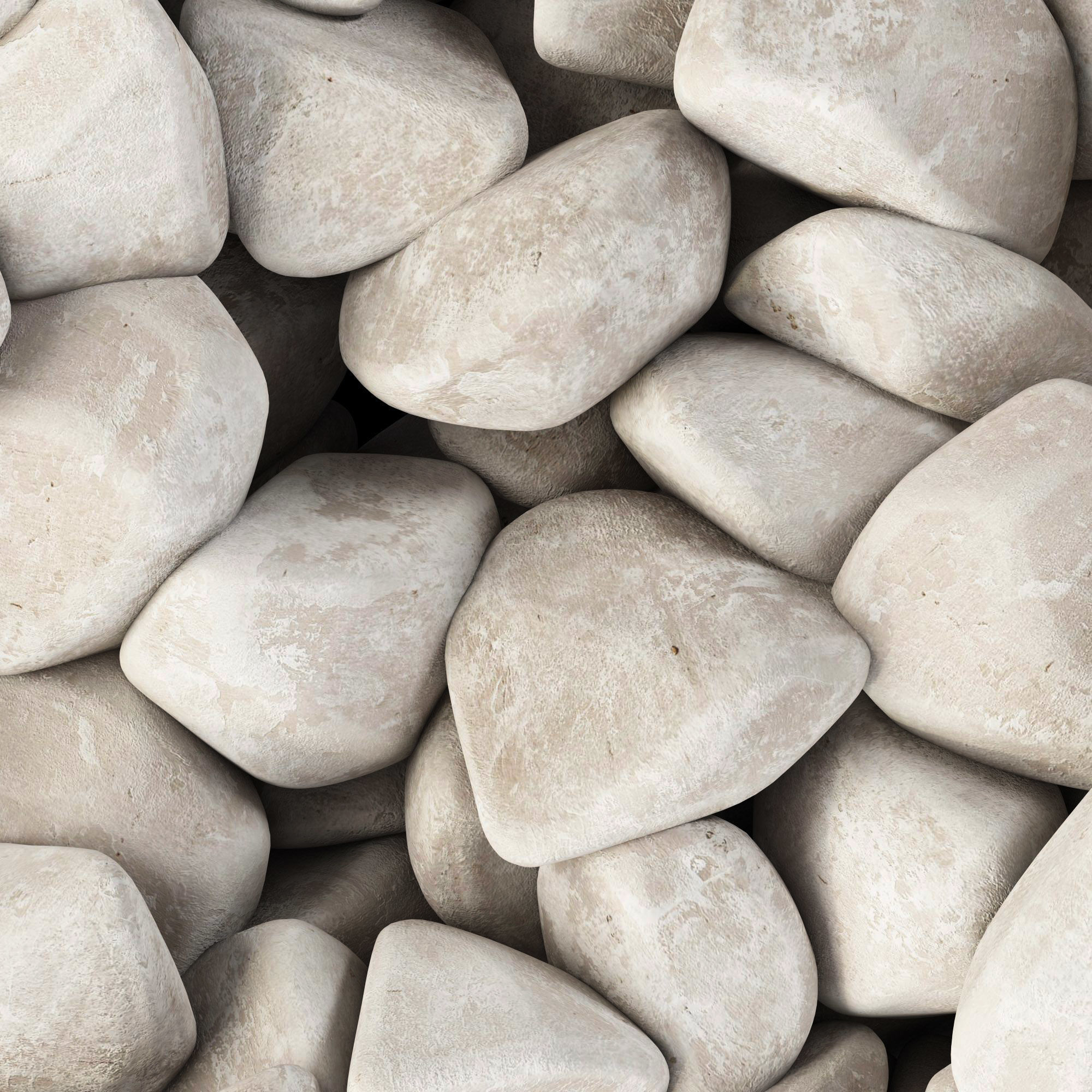 Gravel Low decorative n4 3D model_5