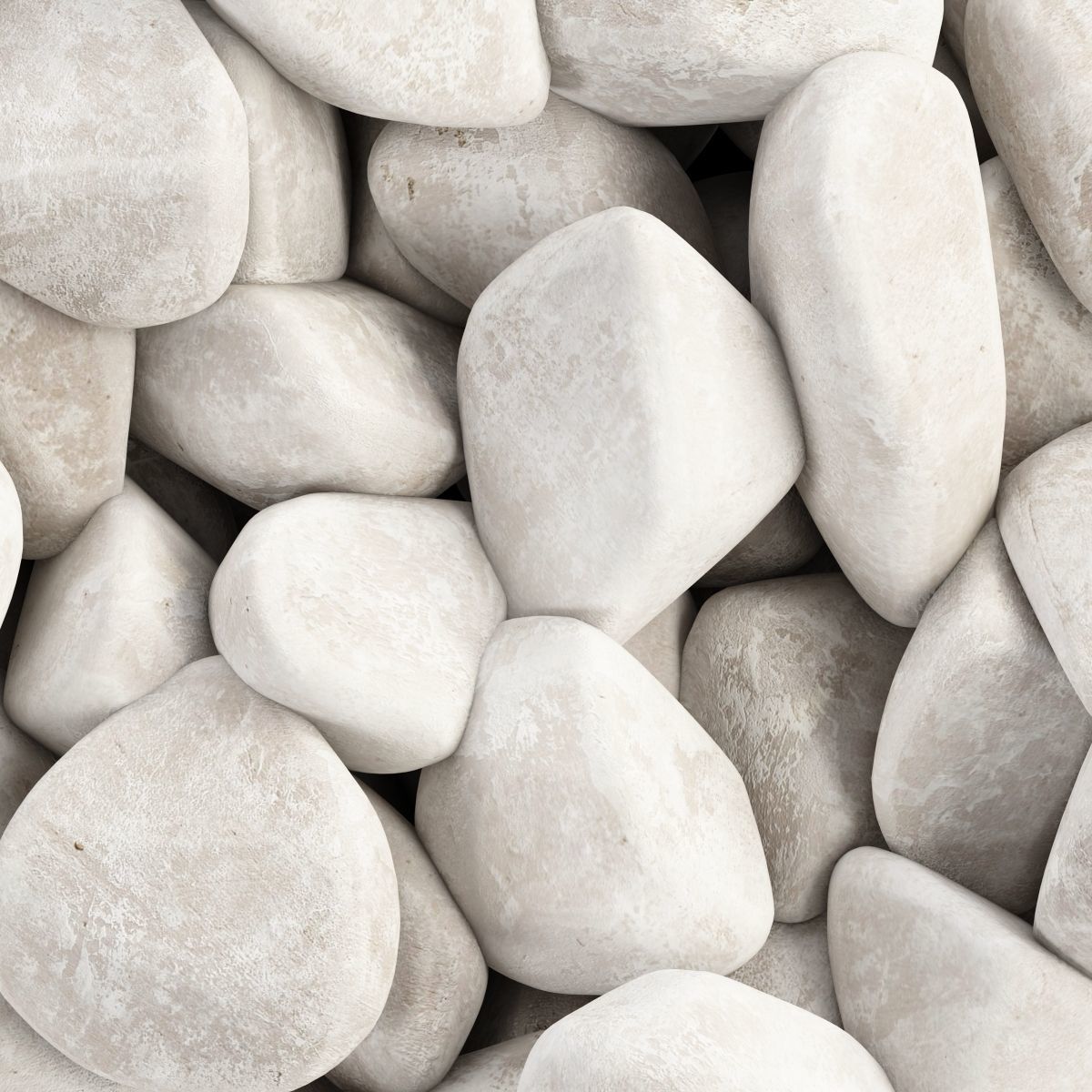 Gravel Low decorative n4 3D model_4