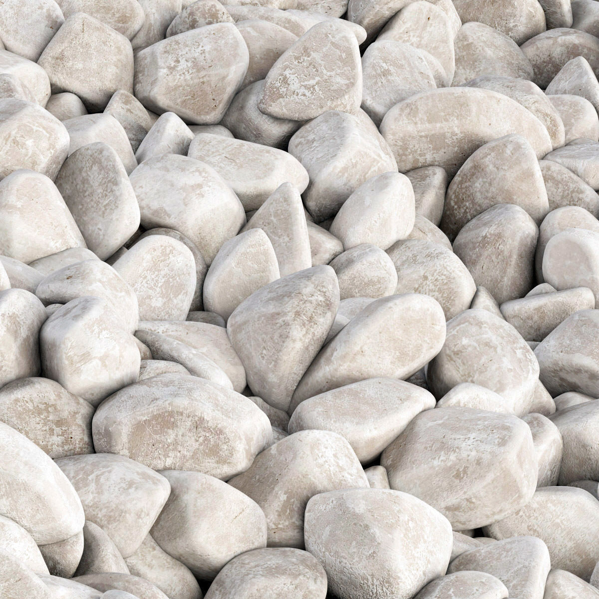 Gravel Low decorative n4 3D model_6