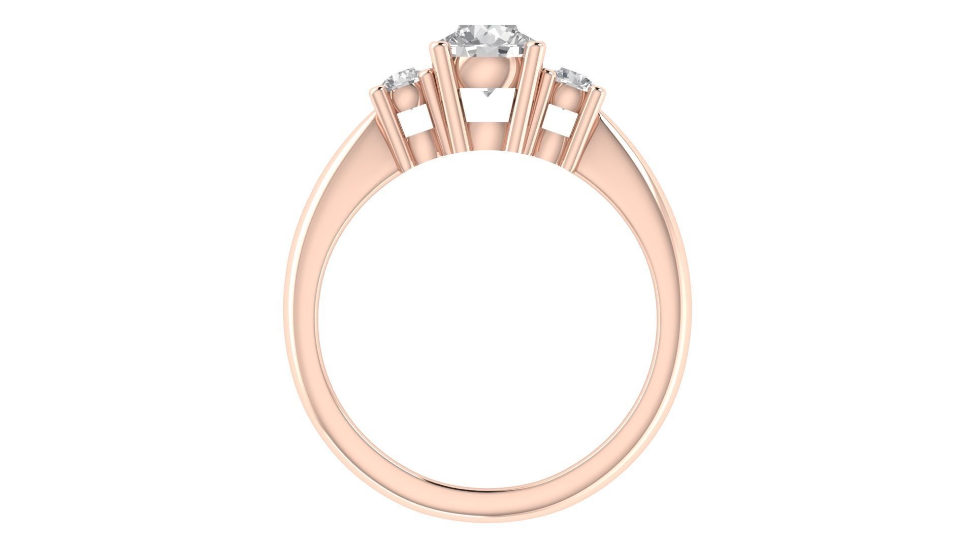 Women Ring 3dm STL OBJ FBX Renders Details 3D print model_7