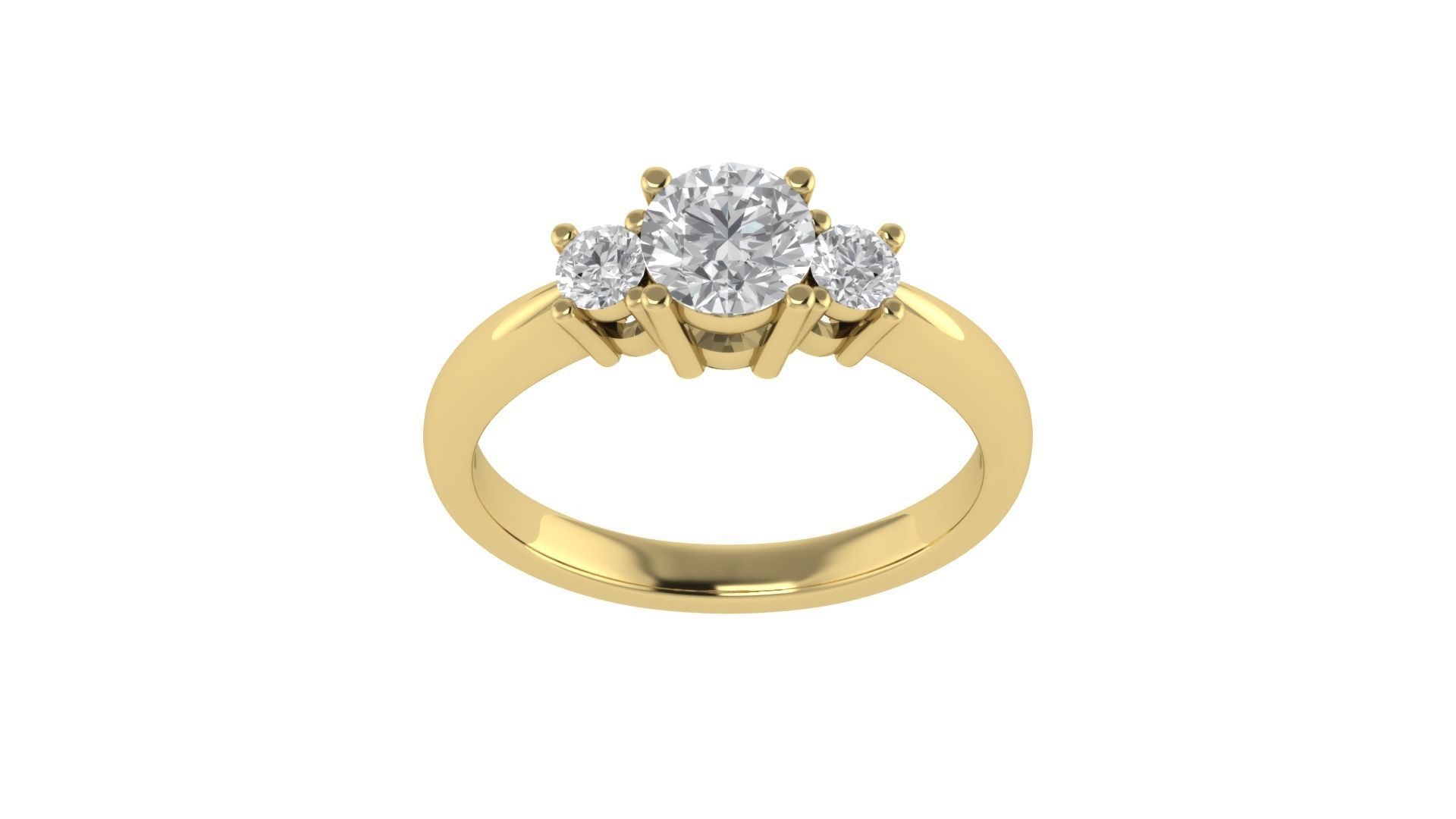 Women Ring 3dm STL OBJ FBX Renders Details 3D print model_20