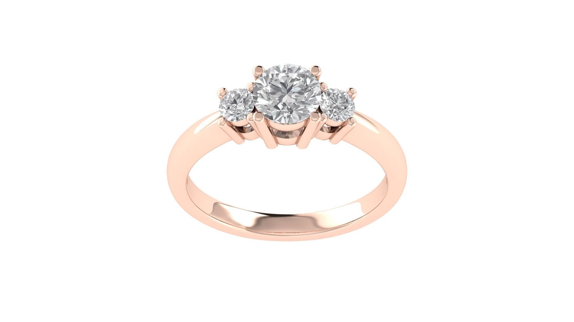 Women Ring 3dm STL OBJ FBX Renders Details 3D print model_18