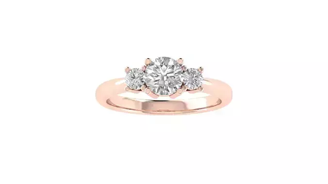 Women Ring 3dm STL OBJ FBX Renders Details