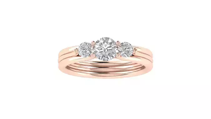 Women Ring 3dm STL OBJ FBX Renders Details