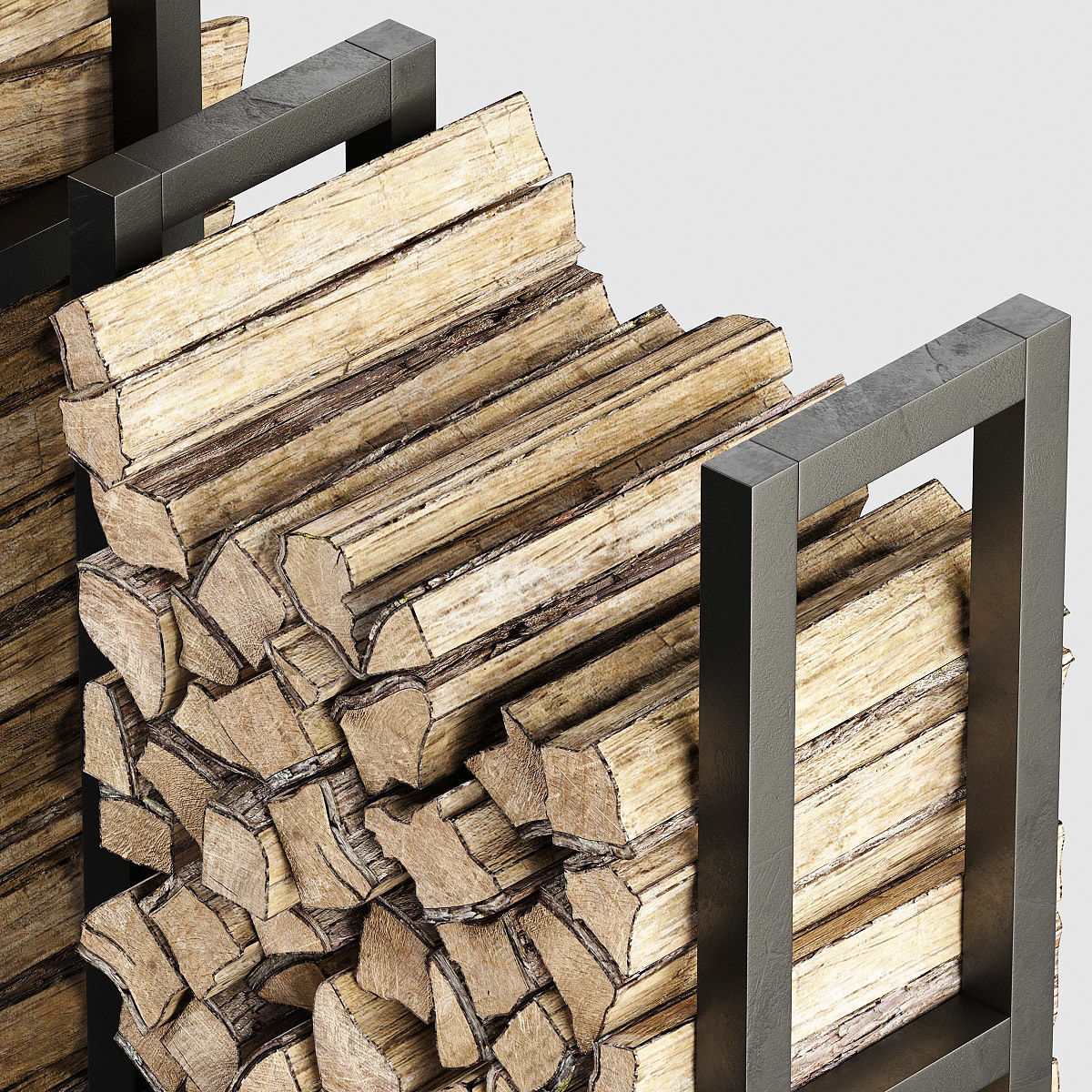Firewood decor n2 3D model_7