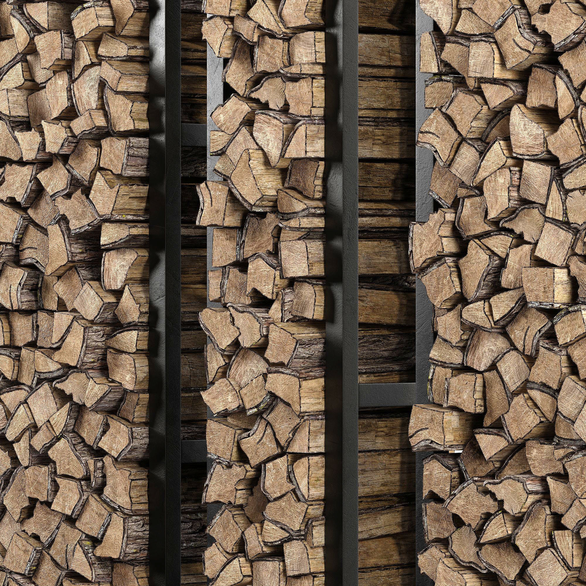 Firewood decor n2 3D model_1