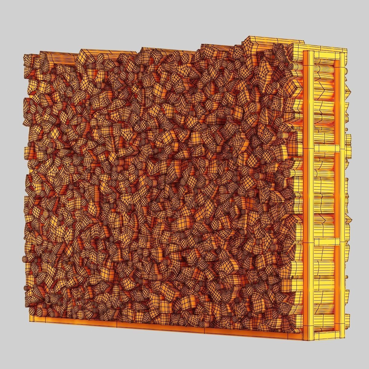 Firewood decor n2 3D model_10